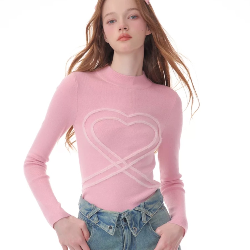 Pink sweater